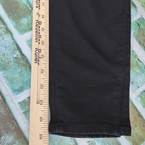 Talbots Flawless High Waist Jegging Ankle Ladies sz 4p black Denim Jeans - Picture 7 of 8